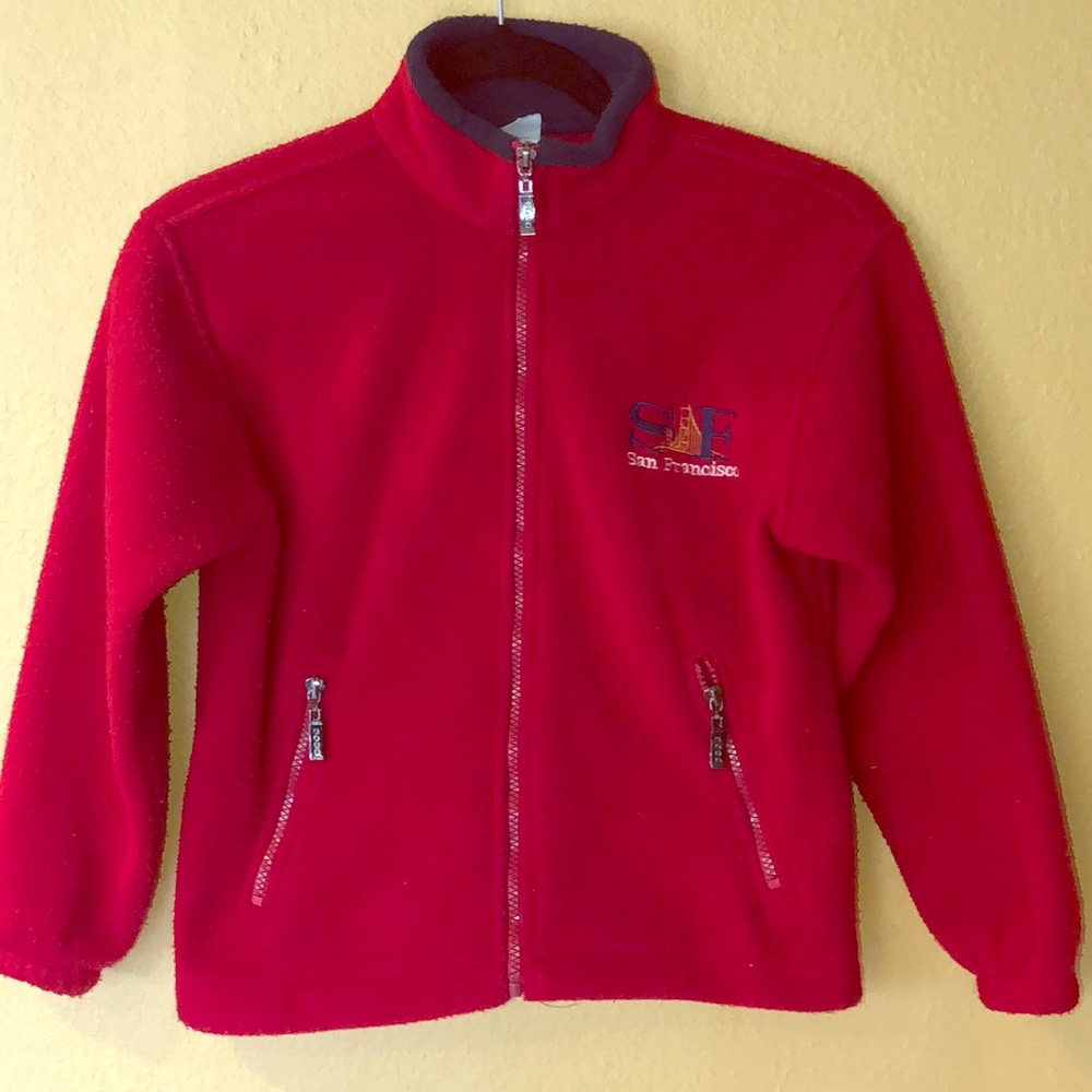 Kid’s Warm Fleece Coat Jacket GOGO San Francisco